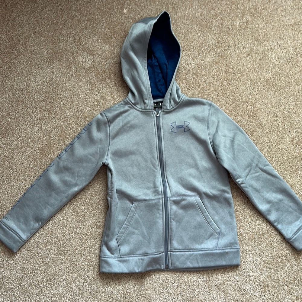 YMD Under Armour Fleece lined zippered sweatshirt